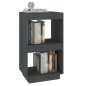 vidaXL Estantería de madera maciza de pino gris 40x35x71 cm vidaXL Estantería de madera maciza de pino gris 40x35x71 cm