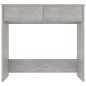 vidaXL Escritorio de madera contrachapada gris hormigón 80x40x75 cm vidaXL Escritorio de madera contrachapada gris hormigón 80x40x75 cm