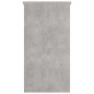 vidaXL Escritorio de madera contrachapada gris hormigón 80x40x75 cm vidaXL Escritorio de madera contrachapada gris hormigón 80x40x75 cm