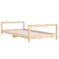 vidaXL Estructura de cama para niños madera maciza de pino 90x200 cm vidaXL Estructura de cama para niños madera maciza de pino 90x200 cm