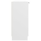 vidaXL Aparador de madera contrachapada blanco 90,5x30x70 cm vidaXL Aparador de madera contrachapada blanco 90,5x30x70 cm