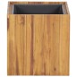 vidaXL Arriate de madera maciza de acacia 33,5x33,5x33,5 cm vidaXL Arriate de madera maciza de acacia 33,5x33,5x33,5 cm