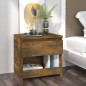 vidaXL Mesitas de noche 2 uds madera contrachapada roble 40x30x39 cm vidaXL Mesitas de noche 2 uds madera contrachapada roble 40x30x39 cm