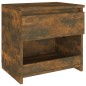 vidaXL Mesitas de noche 2 uds madera contrachapada roble 40x30x39 cm vidaXL Mesitas de noche 2 uds madera contrachapada roble 40x30x39 cm