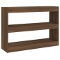 vidaXL Estantería/divisor de espacios roble marrón 100x30x72 cm vidaXL Estantería/divisor de espacios roble marrón 100x30x72 cm
