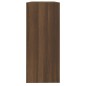 vidaXL Estantería/divisor de espacios roble marrón 100x30x72 cm vidaXL Estantería/divisor de espacios roble marrón 100x30x72 cm