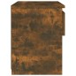 vidaXL Mesitas de noche 2 uds madera contrachapada roble 40x30x39 cm vidaXL Mesitas de noche 2 uds madera contrachapada roble 40x30x39 cm