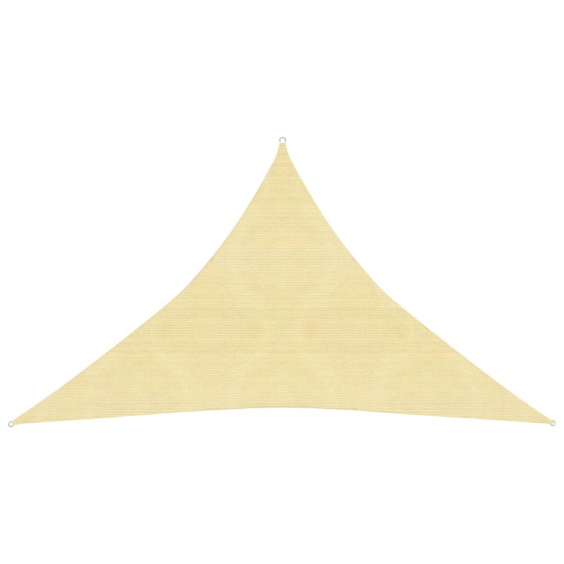 vidaXL Toldo de vela HDPE beige 160 g/m² 4x4x5,8 m vidaXL Toldo de vela HDPE beige 160 g/m² 4x4x5,8 m