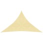 vidaXL Toldo de vela HDPE beige 160 g/m² 4x4x5,8 m vidaXL Toldo de vela HDPE beige 160 g/m² 4x4x5,8 m