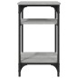 vidaXL Mesa auxiliar madera contrachapada gris Sonoma 35x30x60 cm vidaXL Mesa auxiliar madera contrachapada gris Sonoma 35x30x60 cm