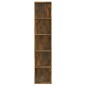 vidaXL Estantería madera contrachapada roble ahumado 40x30x189 cm vidaXL Estantería madera contrachapada roble ahumado 40x30x189 cm