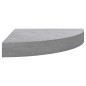 vidaXL Estante de esquina de pared MDF gris hormigón 35x35x3,8 cm vidaXL Estante de esquina de pared MDF gris hormigón 35x35x3,8 cm