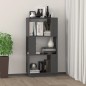 vidaXL Estantería/divisor de espacios madera de pino gris 51x25x101 cm vidaXL Estantería/divisor de espacios madera de pino gris 51x25x101 cm