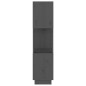 vidaXL Estantería/divisor de espacios madera de pino gris 51x25x101 cm vidaXL Estantería/divisor de espacios madera de pino gris 51x25x101 cm