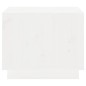 vidaXL Mesa de centro madera maciza de pino blanco 120x50x40,5 cm vidaXL Mesa de centro madera maciza de pino blanco 120x50x40,5 cm