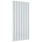 vidaXL Paneles de tejado 36 unidades acero recubierto gris 80x36 cm vidaXL Paneles de tejado 36 unidades acero recubierto gris 80x36 cm