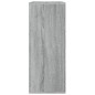 vidaXL Aparador de madera contrachapada gris Sonoma 60x30x75 cm vidaXL Aparador de madera contrachapada gris Sonoma 60x30x75 cm