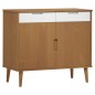 vidaXL Aparador MOLDE madera maciza de pino marrón 90x40x80 cm vidaXL Aparador MOLDE madera maciza de pino marrón 90x40x80 cm