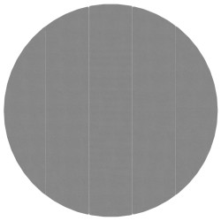 vidaXL Tapiz de suelo piscina geotextil de poliéster gris claro Ø550cm