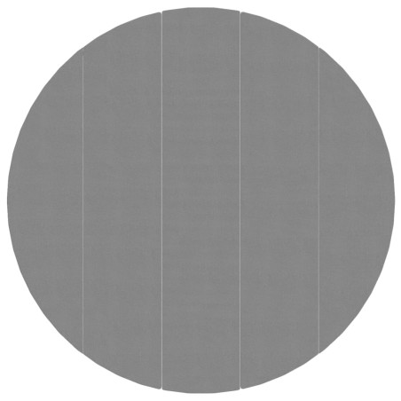 vidaXL Tapiz de suelo piscina geotextil de poliéster gris claro Ø550cm