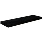 vidaXL Estante flotante de pared 2 uds MDF negro brillo 80x23,5x3,8 cm vidaXL Estante flotante de pared 2 uds MDF negro brillo 80x23,5x3,8 cm