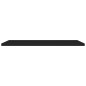 vidaXL Estantes flotantes de pared 2 uds MDF negro 120x23,5x3,8 cm vidaXL Estantes flotantes de pared 2 uds MDF negro 120x23,5x3,8 cm