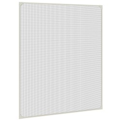 vidaXL Mosquitera magnética para ventanas blanco 100x120 cm