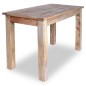 vidaXL Mesa de comedor de madera maciza reciclada 120x60x77 cm vidaXL Mesa de comedor de madera maciza reciclada 120x60x77 cm