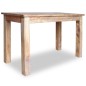 vidaXL Mesa de comedor de madera maciza reciclada 120x60x77 cm vidaXL Mesa de comedor de madera maciza reciclada 120x60x77 cm