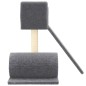 vidaXL Rascador para gatos con postes de sisal gris oscuro 59 cm vidaXL Rascador para gatos con postes de sisal gris oscuro 59 cm