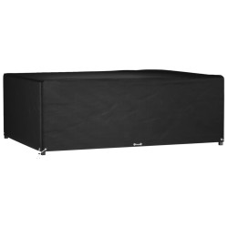 vidaXL Funda para muebles de jardín 12 ojales rectangular 270x180x90cm