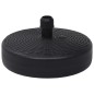 vidaXL Base de sombrilla rellenable con arena/agua negro 24 L vidaXL Base de sombrilla rellenable con arena/agua negro 24 L