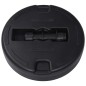 vidaXL Base de sombrilla rellenable con arena/agua negro 24 L vidaXL Base de sombrilla rellenable con arena/agua negro 24 L
