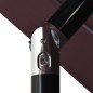 vidaXL Sombrilla de 3 niveles con poste de aluminio burdeos 3,5 m vidaXL Sombrilla de 3 niveles con poste de aluminio burdeos 3,5 m