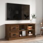 vidaXL Mueble de TV madera contrachapada marrón roble 102x35,5x47,5 cm vidaXL Mueble de TV madera contrachapada marrón roble 102x35,5x47,5 cm