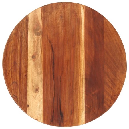 vidaXL Superficie de mesa redonda madera maciza sheesham 25-27 mm 40cm