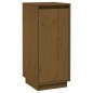 vidaXL Aparador 2 uds madera maciza de pino marrón miel 31,5x34x75 cm vidaXL Aparador 2 uds madera maciza de pino marrón miel 31,5x34x75 cm