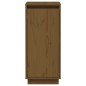 vidaXL Aparador 2 uds madera maciza de pino marrón miel 31,5x34x75 cm vidaXL Aparador 2 uds madera maciza de pino marrón miel 31,5x34x75 cm