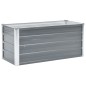 vidaXL Arriate de jardín de acero galvanizado gris 100x40x45 cm vidaXL Arriate de jardín de acero galvanizado gris 100x40x45 cm