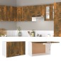 vidaXL Mueble colgante madera ingeniería roble ahumado 60x31x40 cm vidaXL Mueble colgante madera ingeniería roble ahumado 60x31x40 cm