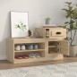 vidaXL Mueble zapatero madera contrachapada roble Sonoma 100x42x60 cm