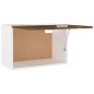 vidaXL Mueble colgante madera ingeniería roble ahumado 60x31x40 cm vidaXL Mueble colgante madera ingeniería roble ahumado 60x31x40 cm