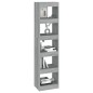 vidaXL Estantería/divisor de espacios gris Sonoma 40x30x166 cm vidaXL Estantería/divisor de espacios gris Sonoma 40x30x166 cm