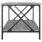 vidaXL Mesa de centro madera y hierro gris Sonoma 80x50x45 cm vidaXL Mesa de centro madera y hierro gris Sonoma 80x50x45 cm