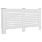 vidaXL Cubierta para radiador MDF blanco 152x19x81,5 cm vidaXL Cubierta para radiador MDF blanco 152x19x81,5 cm