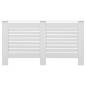 vidaXL Cubierta para radiador MDF blanco 152x19x81,5 cm vidaXL Cubierta para radiador MDF blanco 152x19x81,5 cm