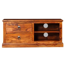 vidaXL Mueble para TV de madera maciza de sheesham 90x30x40 cm