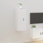 vidaXL Mueble para TV de pared blanco 40x34,5x100 cm vidaXL Mueble para TV de pared blanco 40x34,5x100 cm