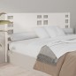 vidaXL Cabecero madera maciza de pino blanco 206x4x100 cm vidaXL Cabecero madera maciza de pino blanco 206x4x100 cm