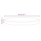 vidaXL Superficie de mesa madera maciza de pino gris Ø30x2,5 cm vidaXL Superficie de mesa madera maciza de pino gris Ø30x2,5 cm